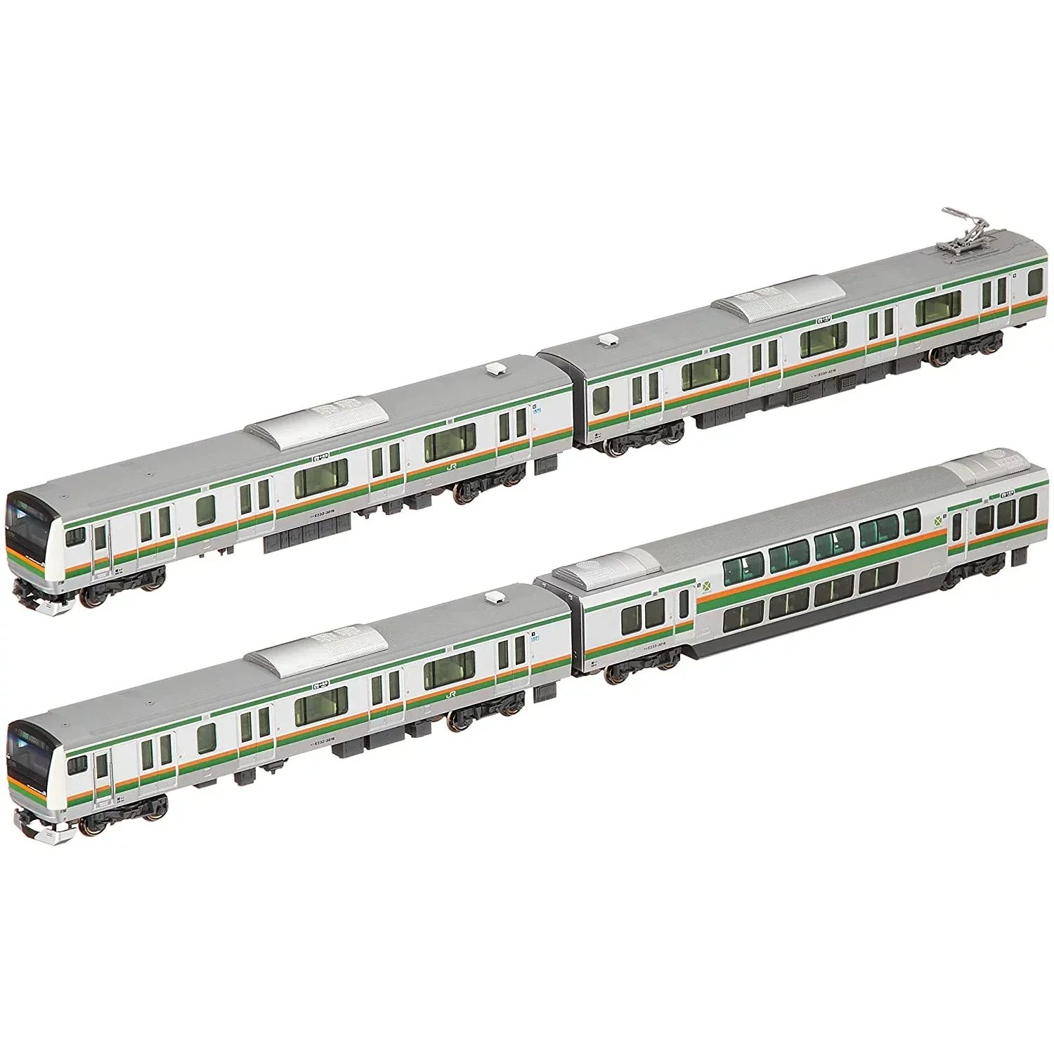 KATO Train Model E233 Series 10-1267 Electric Locomotive N Scale 1/160 Railway Train Model