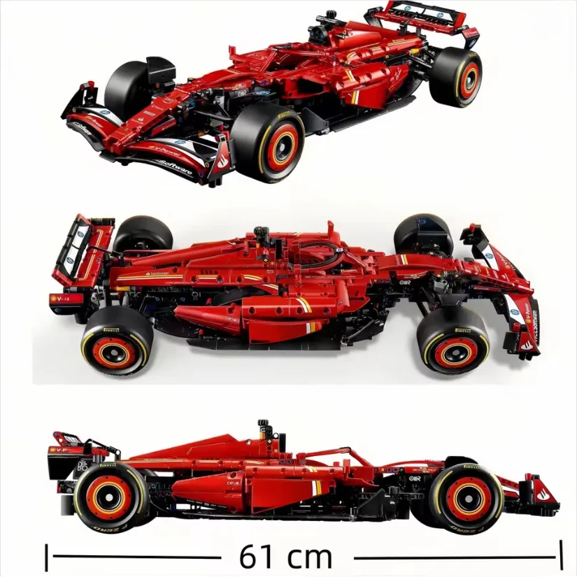 

1:8 Technical SF-24 RB20 F1 Race Cars 1361PCS 1631PCS Sport Car Building Block Kits Model Car MOC Assembly Bricks Toy Adult Gift
