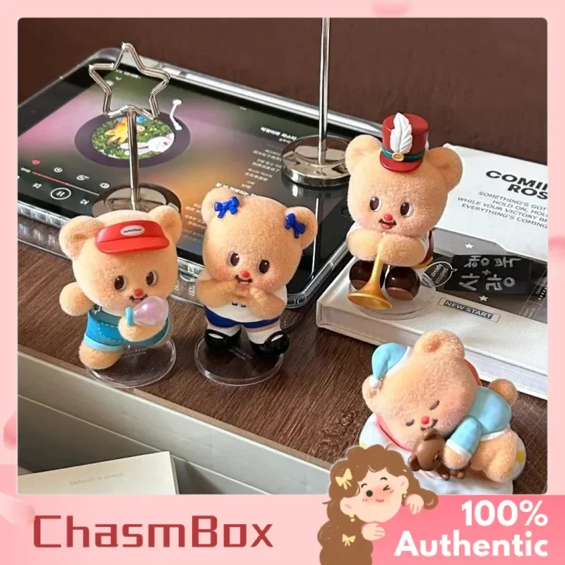 

Оригинальный масляный плюшевый мишка, маленькая серия желаний, глухая коробка, очаровательные украшения для дома, детская модная специальная подарочная кукла с ароматом