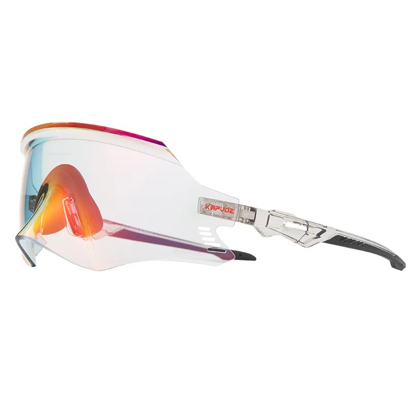 

Customised Rimless UV400 protection Photochromic Sports Cycling Outdoor Hiking Goggles Men's and Women's Models Sunglasses