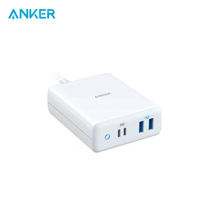 Anker 100W 4-Port Type-C Charging Station with Power Delivery PowerPort Atom PD 4 for iphone MacBook Pro