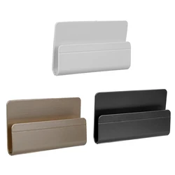 New Punch Free Wall Mounted Organizer Storage Box Remote Control Mobile Phone Plug Holder Charging Multifunction Hook