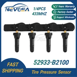 Nevosa 52933-B2100 TPMS Sensor For Hyundai Creta I10 Kia Soul Sedona Tire Tyre Pressure Monitor Sensor Tire Valve 52933B2100