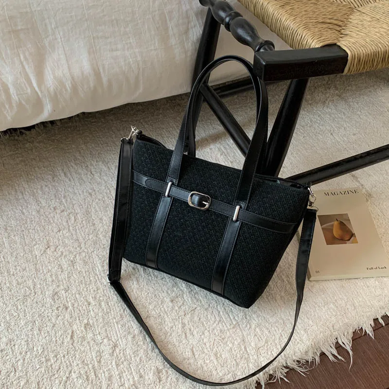 

2025 Spacious Work Tote for Women, Soft Leather Multi-functional Crossbody Bag, Elegant Shoulder Purse for Office Commute