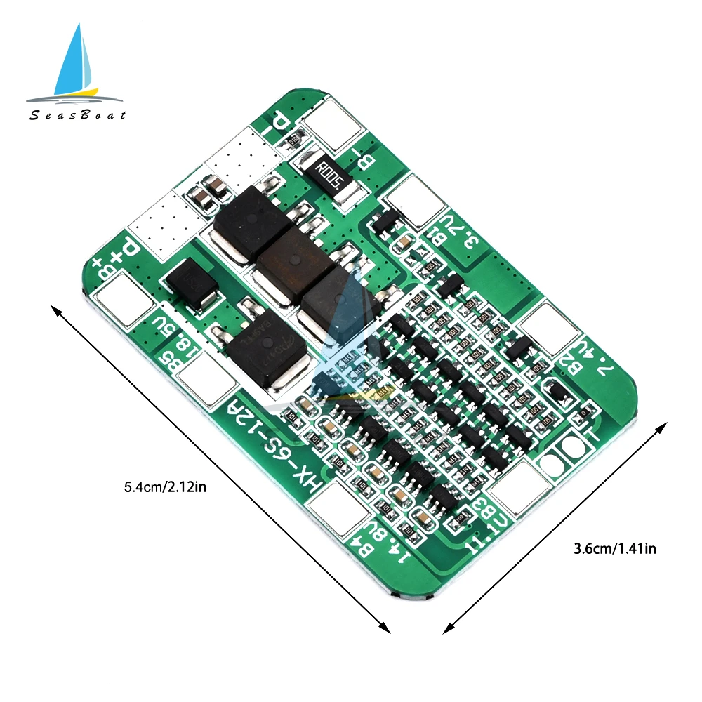 6S 12A 15A 22V PCB BMS لوح حماية ل 6 حزمة 18650 ليثيوم أيون خلية بطارية ليثيوم وحدة