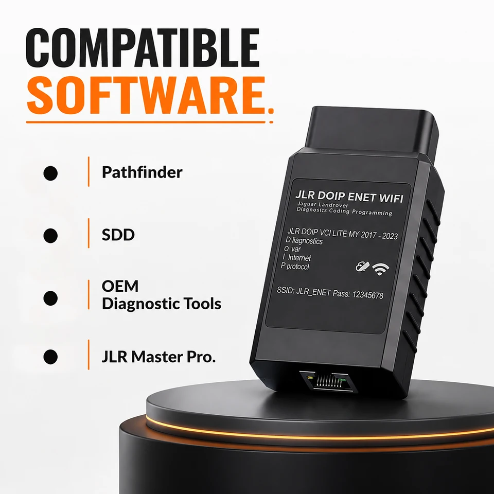 SX-TOOL ENET WiFi DoIP for Jaguar Land Rover 2018-2025