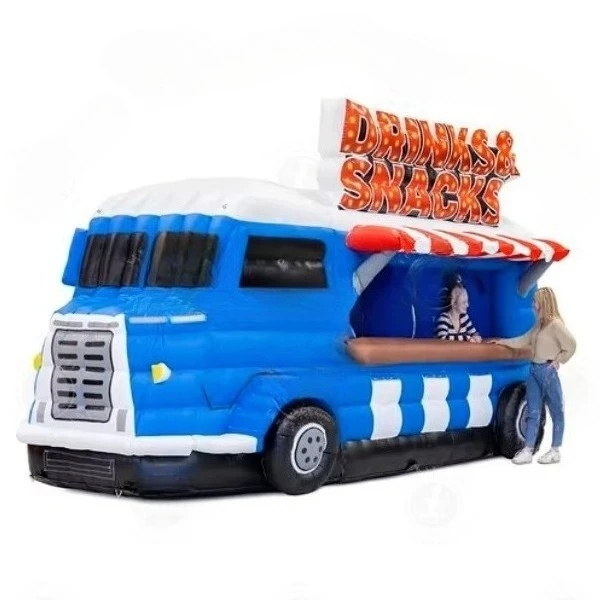 Factory Whole Sale Outdoor Drink Stand Inflatable Booth Customized Inflatable Food Stand for Pizza Popcorn