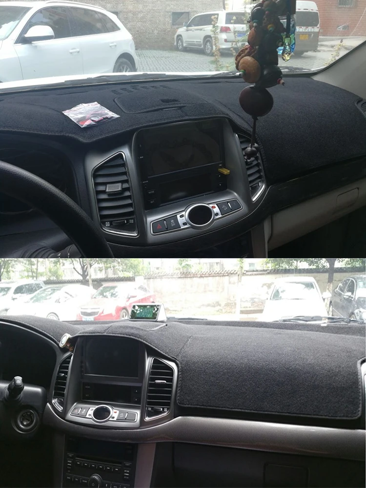 For Chevrolet Captiva LP LT Car Dashboard Mat Accsesories Anti-reflective Anti-slip Anti-dirty Pad Instrument Panel Cover