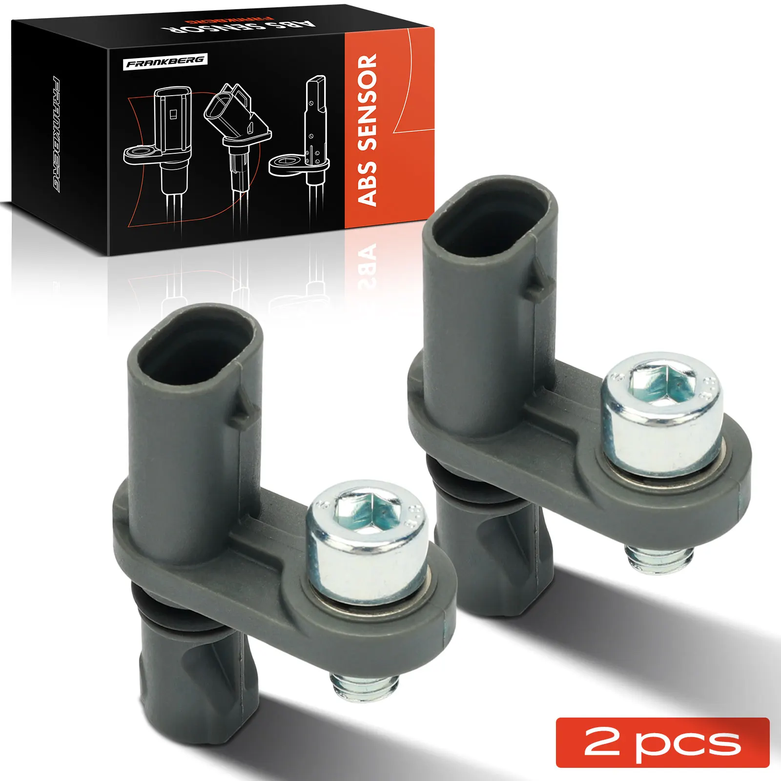 Frankberg 2x capteur ABS essieu arrière gauche droit pour Citroën Berlingo C4 Grand Picasso II III Van Spacetourer X 9810961080