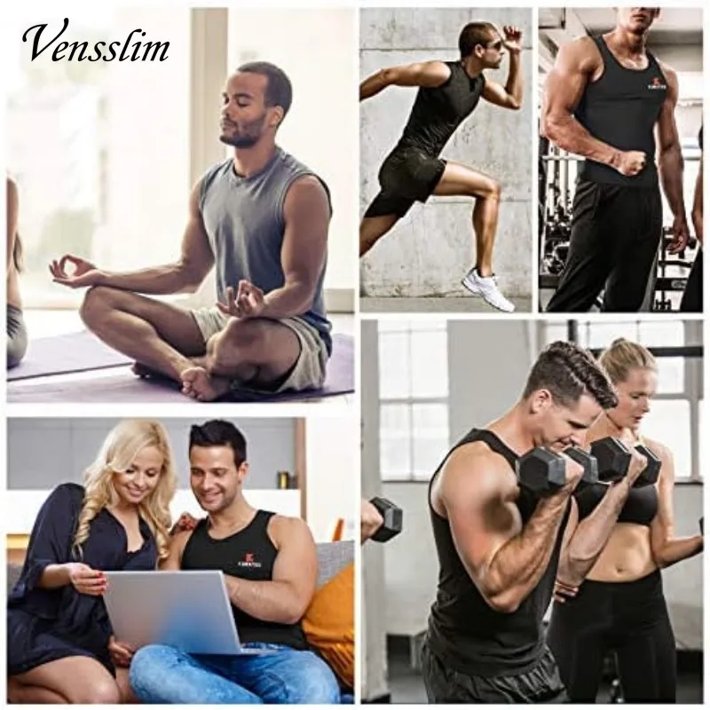 Sweat Sauna Vest Neoprene Vest Mens Body Shaper Modeling Fat Burning Shirt Slimming Belt Sweat Sauna Weight Loss Waist Trainers