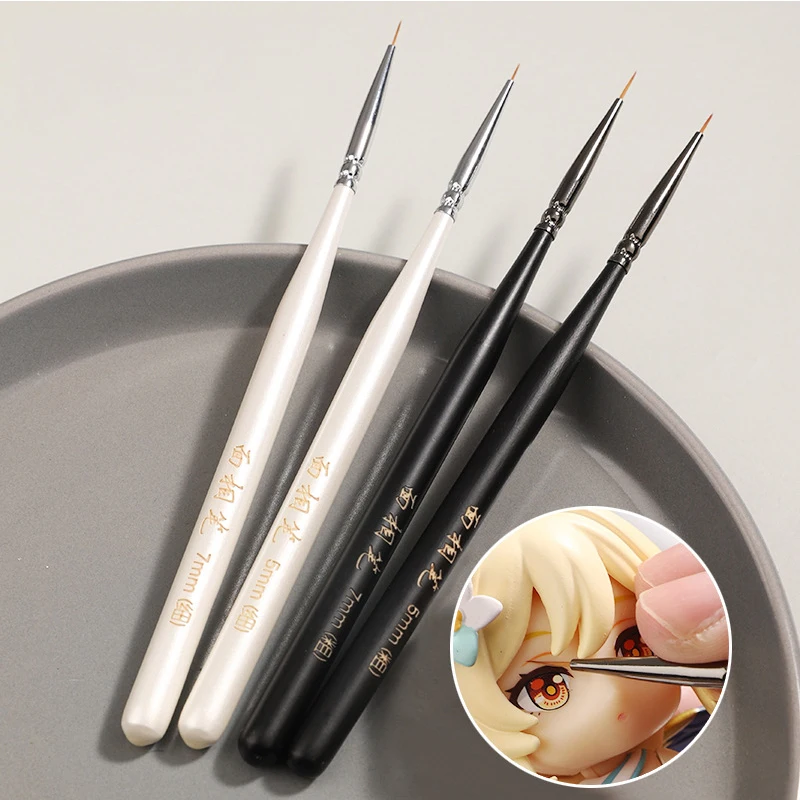 

Sweet-Z Ultra-fine Modeling Brush Outline Pen For Model Hobby Bjd Doll Face Makeup Mandala Dotting Draw Line Pen Wholesale