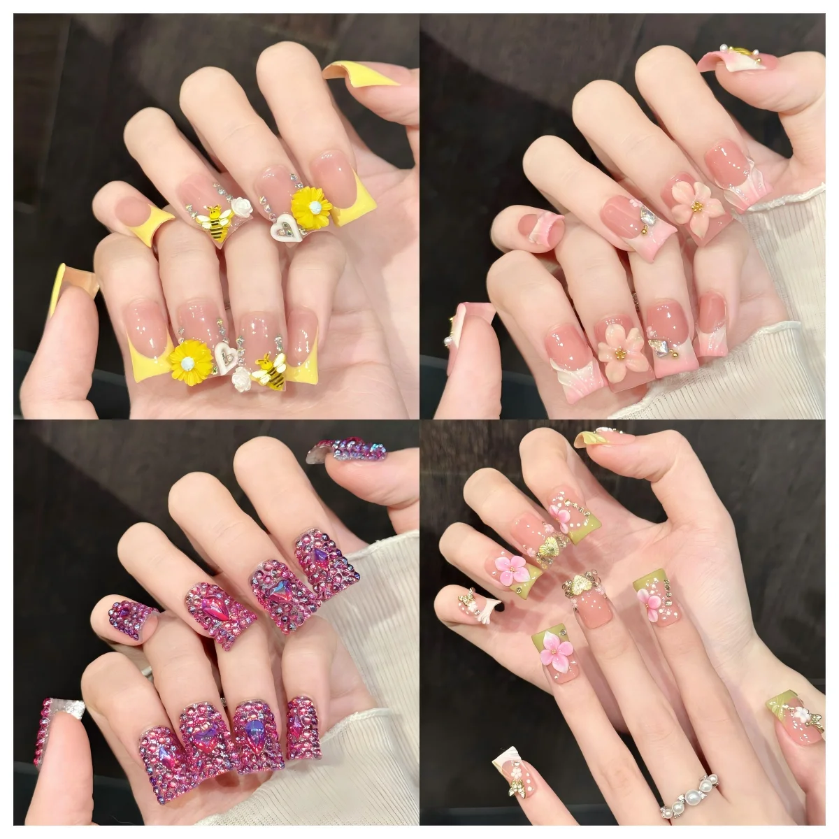 10 faux ongles en forme de can - Resin Art Drill Machine avis et prix