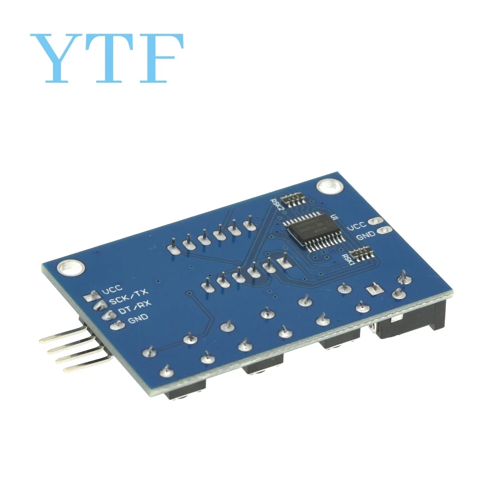 HX711 Load Cell AD Weight Pressure Sensor AD Module with Display 24-bit Weighing Instrument Electronic Scal