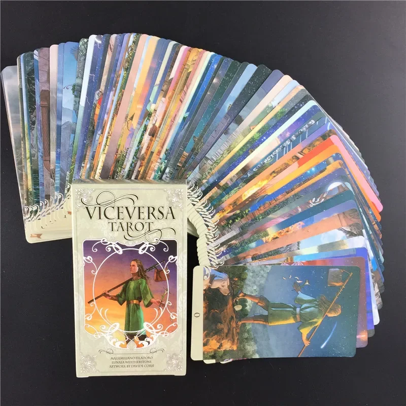 Vice Versa Tarot Kit Tarot Cards Oracle Deck Board Games For Family Gathering Party Playing Cards