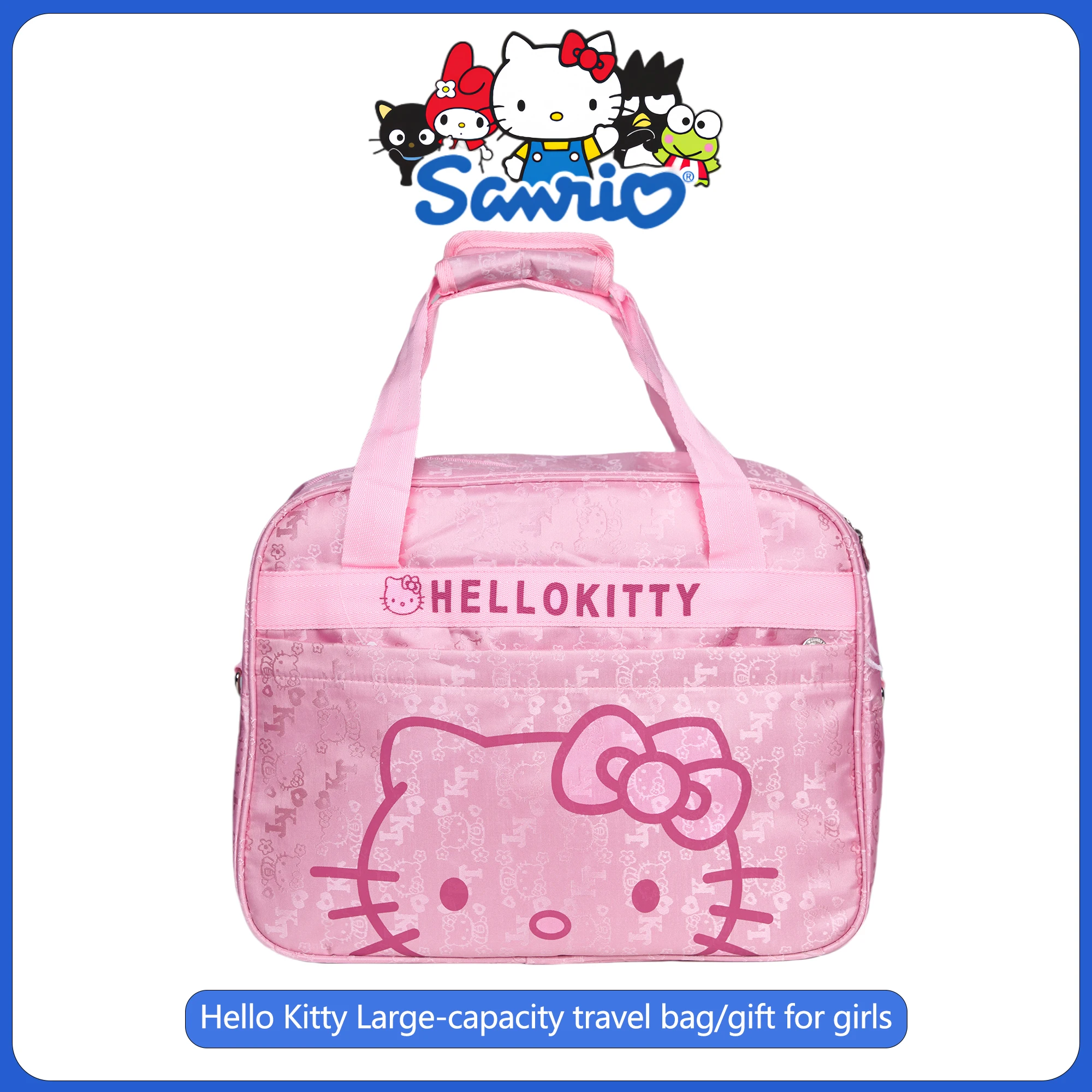 

Sanrio hello kitty cosmetic bag wash bag cartoon storage bag travel handbag mommy bag girl shoulder messenger bag Gifts