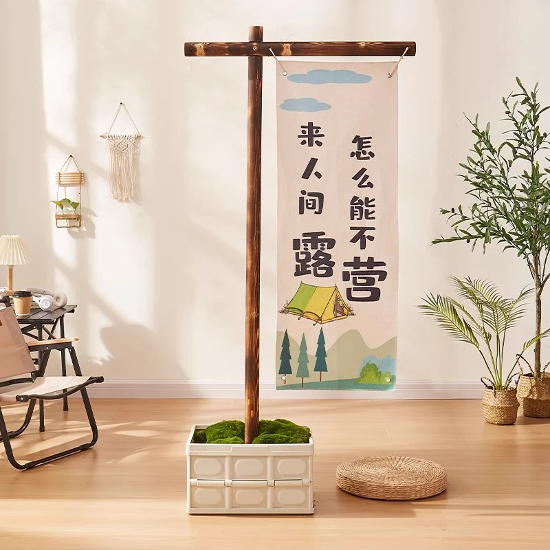 

Roller banner display stand outdoor poster stand outdoor vertical floor type carbonized waterproof windproof billboard stand