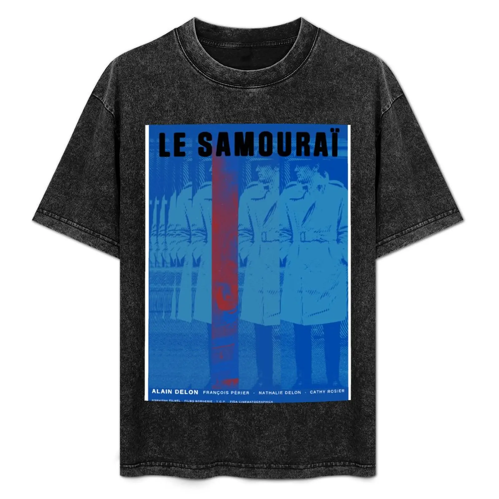 

Le Samourai (1967) - Movie poster design T-Shirt graphics cute tops men t shirts high quality