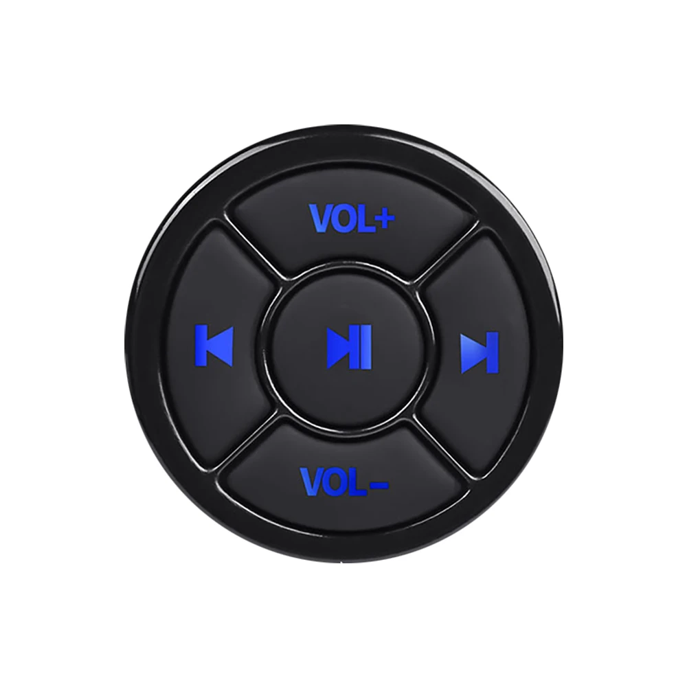 Car Steering Wheel Wireless Bluetooth Remote Control Button Universal for Android IOS Car Kit Styling Media Volume Button 5 Keys