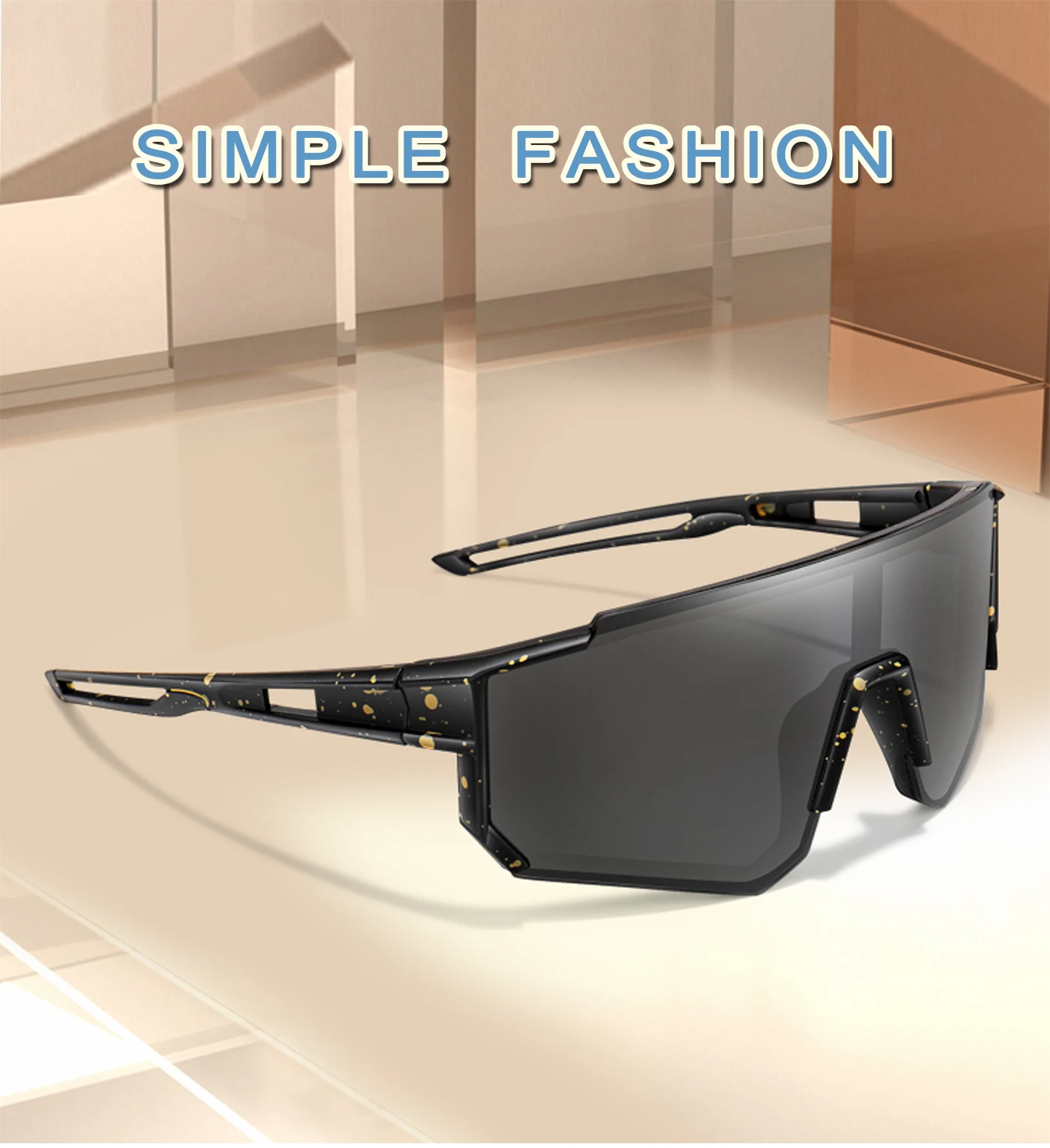 3-8 Year Old Kids Baseball Sunglasses Boys Girls Outdoor Bicycle Glasses UV400 Youth Sport Camping Mtb Bike Kids Eyewear – Detail 1