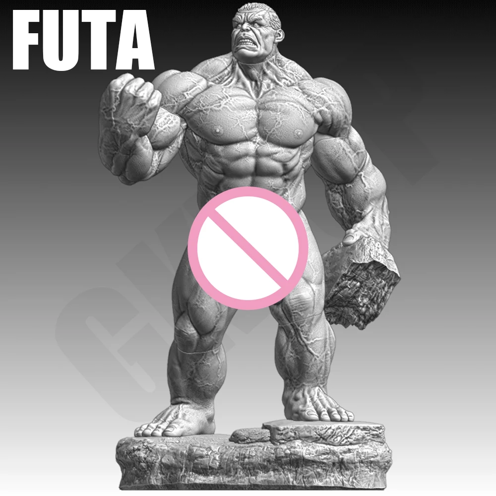 

1/24 FUTA Strong Rampage Man Resin Model Figure Toy Collectible Craft Unassembled Miniature Reduction Statue Unpainted Kit
