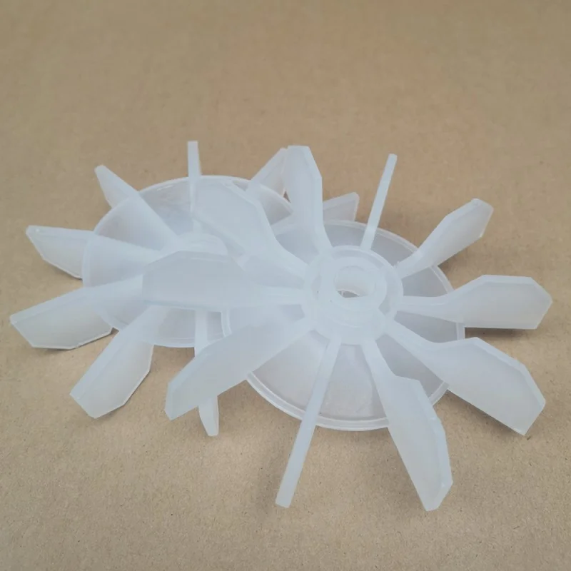 Plastic Air Compressor Fan Blade D-Hole, Cooling Impeller Replacement for Direct Drive Motor & Small Air Pump,SL26043