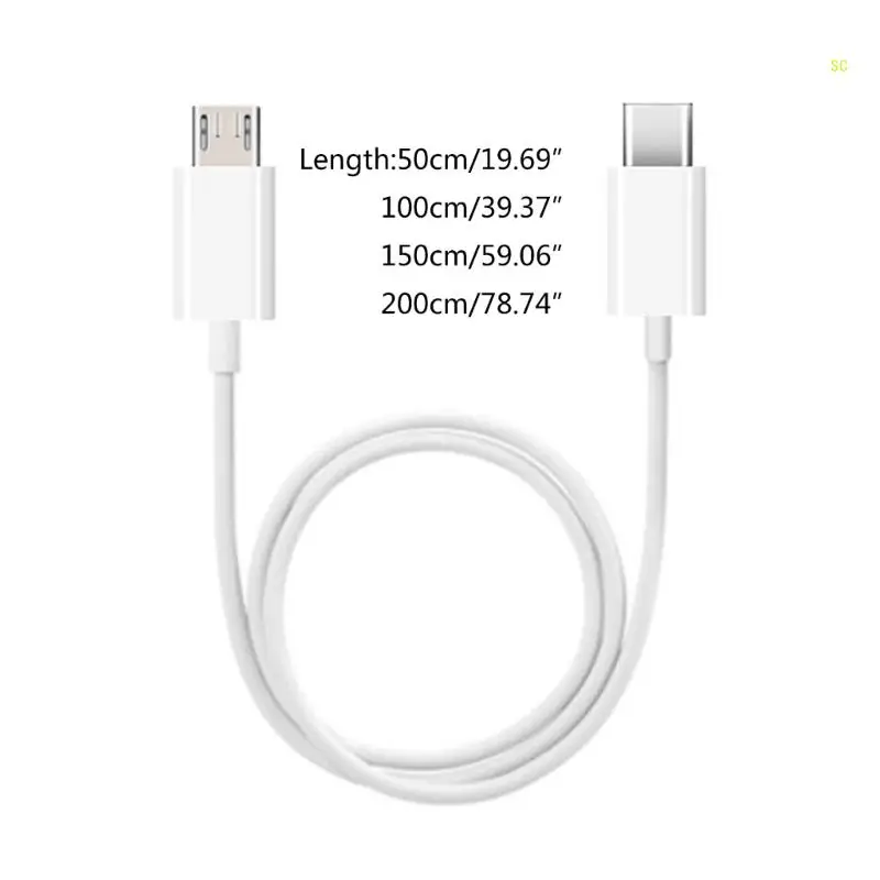 USB 3.1 Data Transfer Cable Cord Type Male to Micro USB Male Sync OTG Dropship