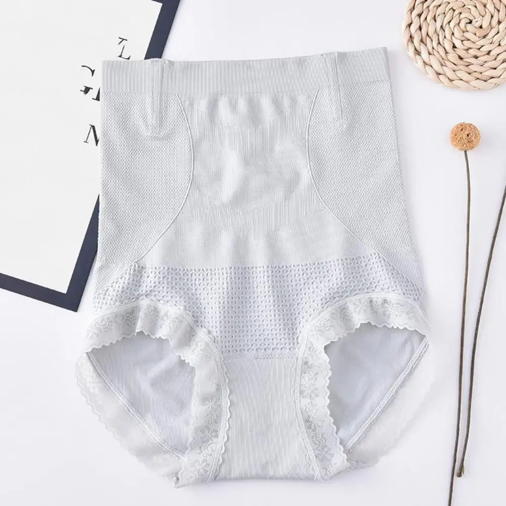 

High Waist Lace Slimming Shapewear Shapers Seamless Tummy Control Underwear Belly Contracting Body Shaping Briefs Female