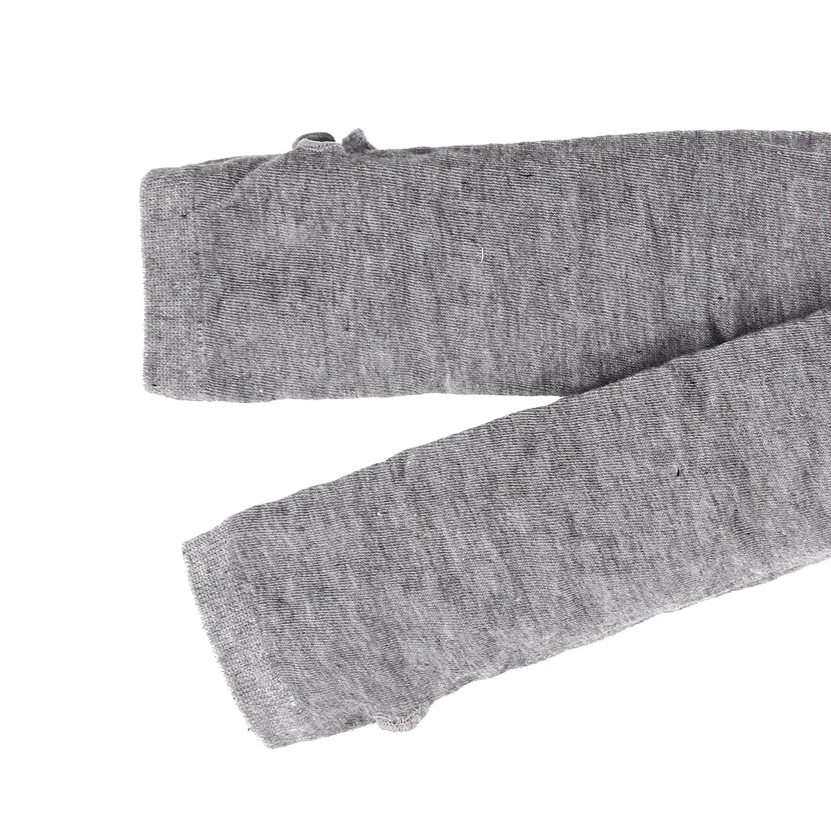 Light Grey Women Winter Fingerless Gloves Knitted Long Arm Sleeves Soft Comfortable Breathable Stylish Matching All Outfits Gift