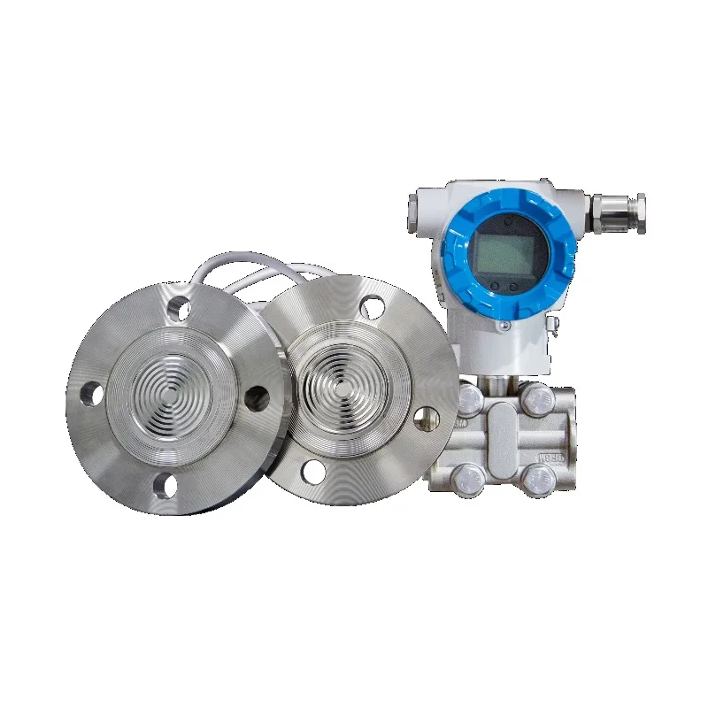 

4-20ma Hart Dual Flange High Precision 0.075% Lcd Display Differential Pressure Transmitter