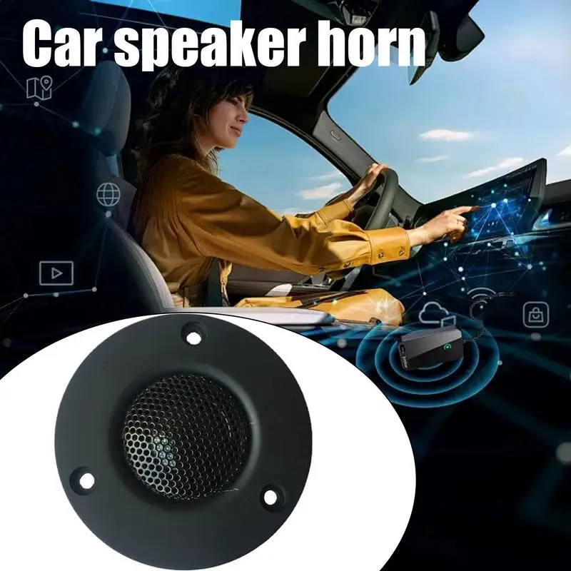 

Car Tweeters Vehicle Speaker Horn Truck Modification Supplies For Vehicles 30W Classic Auto Audio System Accessories