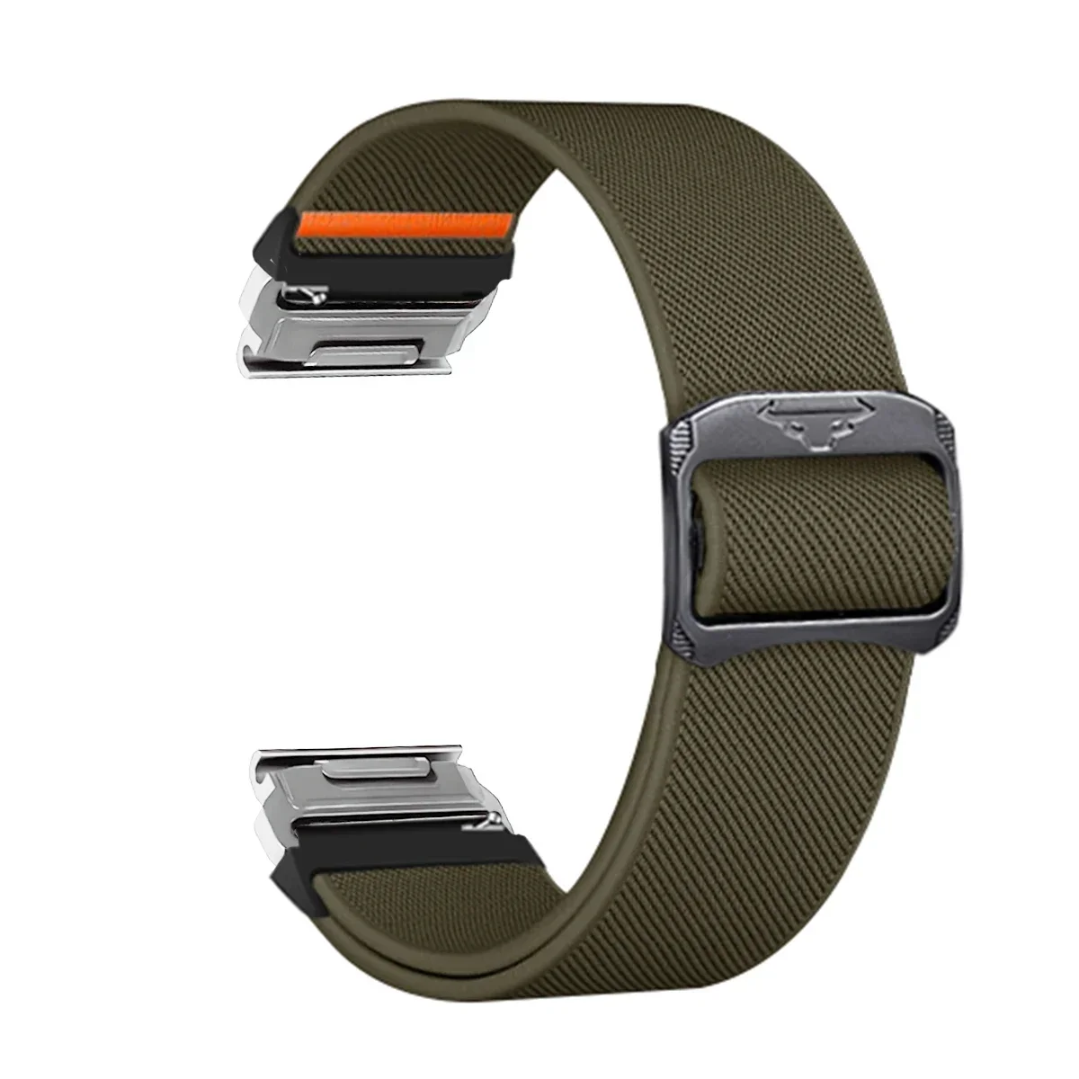 20 22 26mm Nylon Elastische Band Voor Garmin Fenix 8 51mm 7 Pro 7S 7X6X6S 6 5X Parachute Band Armband Forerunner 965 955 Correa