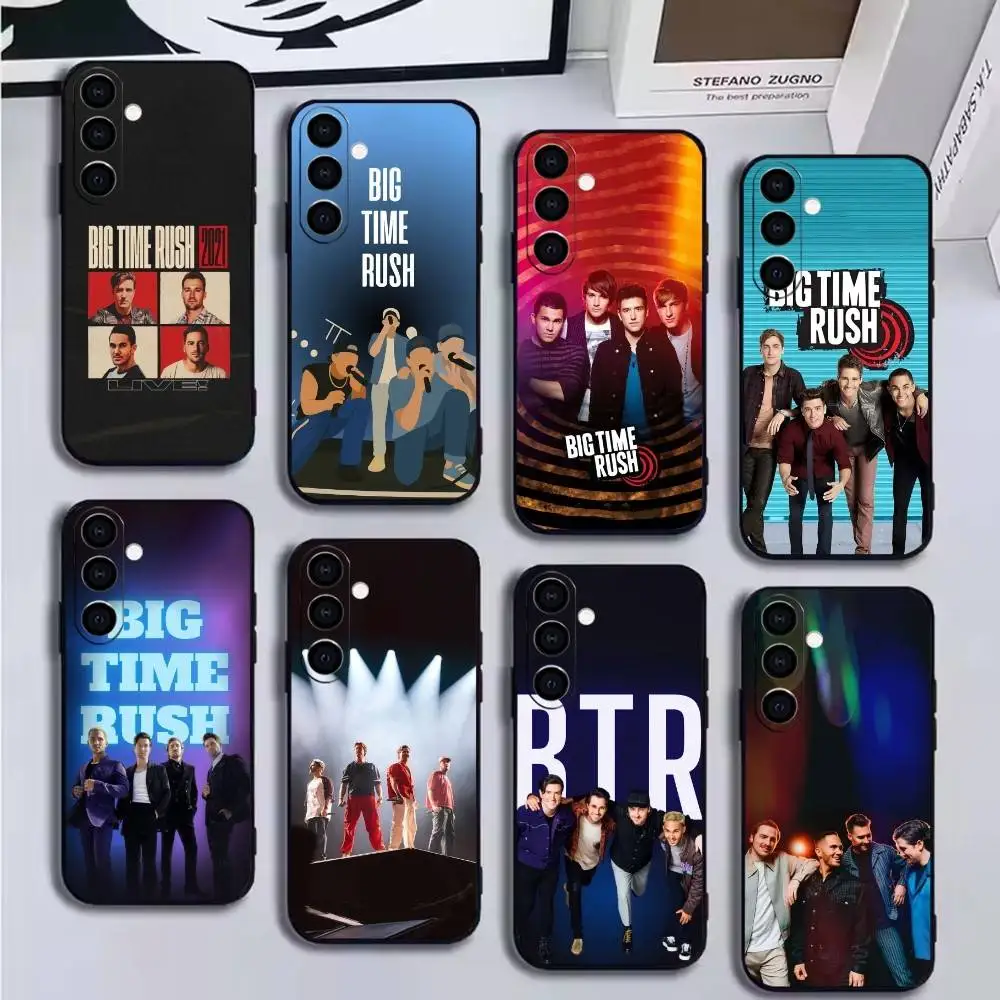 

BTR Big Time Rush band Phone Case For Samsung Galaxy A20,21s,22,31,32,52,53,72,73,80,91 Soft Black Shell