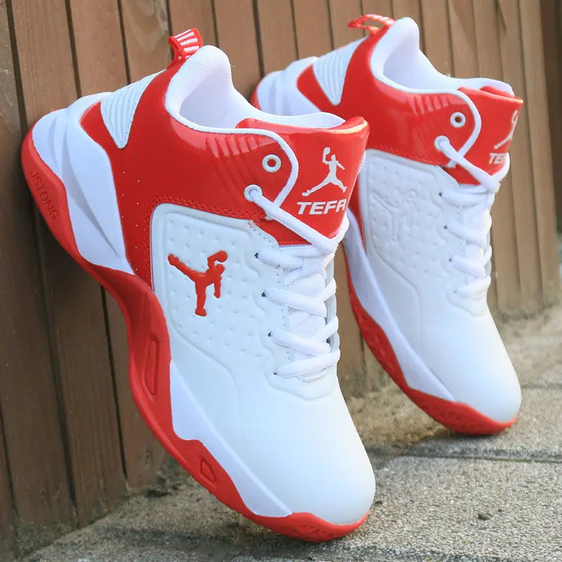 

Brand High-Top Men's Basketball Shoes Comfortable Cushioning Athletic Sneakers Training Sport Boots Chaussure Homme