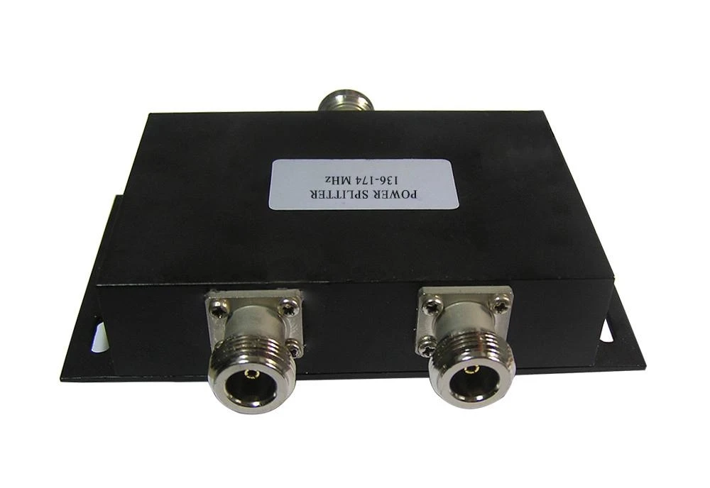 Divisor de antena marina VHF /AIS (136 MHZ ~ 174 MHZ, puerto UHF PL259) / Divisor de potencia de antena RF de 2 vías VHF de 100 W