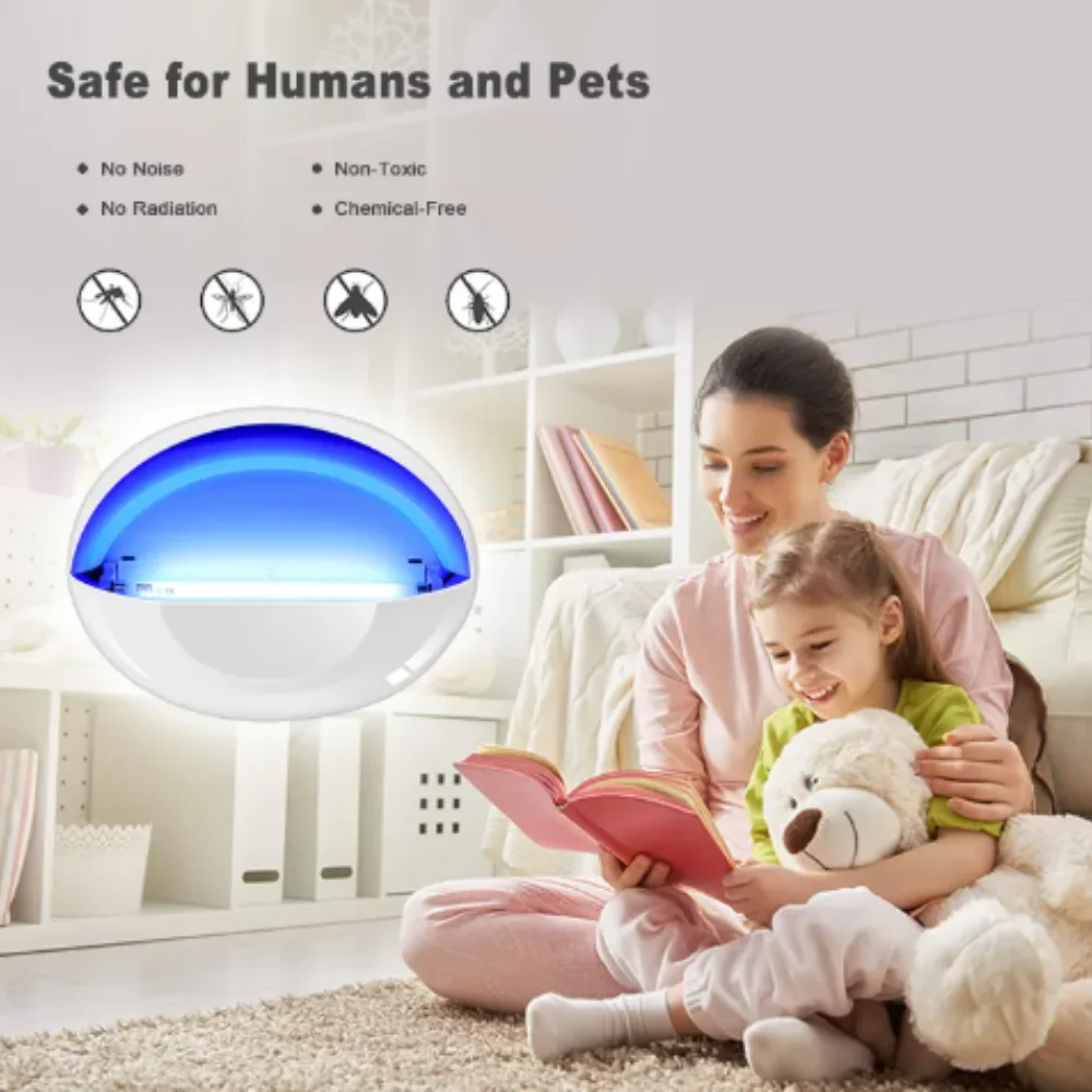 

4 Вт лампа от комаров для ресторана, чайной склада, настенная лампа от насекомых, муховой артефакт, бытовой магазин, липкая