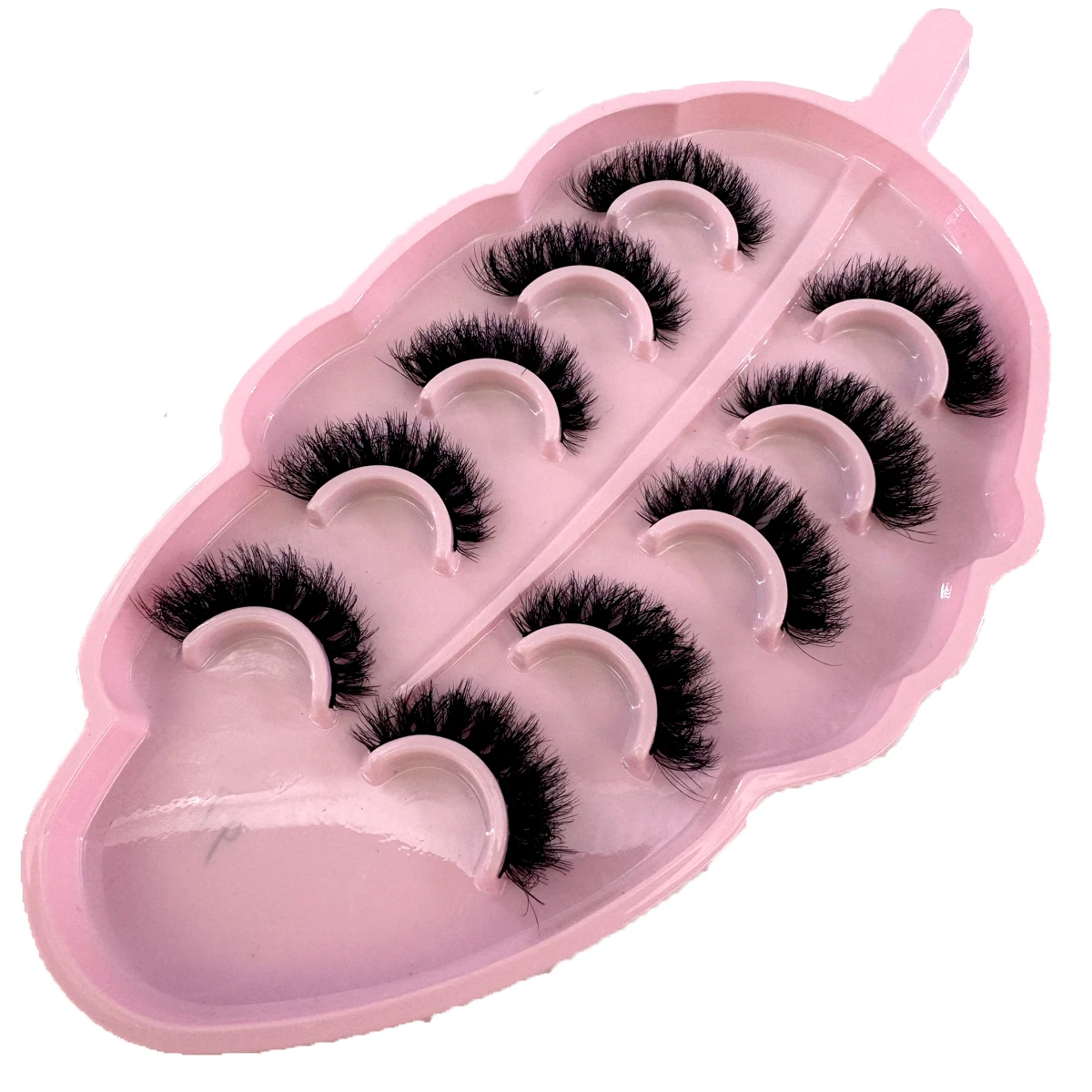 5 Paar Nerzwimpern, falsche Wimpern, natürlich/dick, lange Wimpern, weich, flauschig, dünn, 3D-Wimpern, Wimpernverlängerung, Make-up-Tools – Detail 15