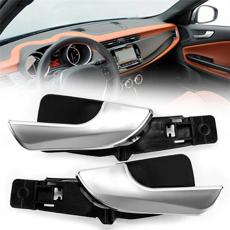 

Classy-LEFT&RIGHT Inside Interior Door Handle Trim Replacement Parts 156092167 156092165 For Alfa Romeo Giulietta 2010-2019