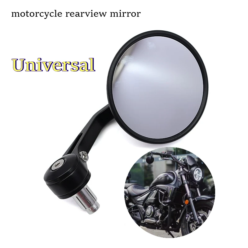 

Motorcycle Handlebar End Rearview Mirror For Harley Honda Kawasaki Suzuki Yamaha Victory Ducati Motorcycle Rearview Mirror