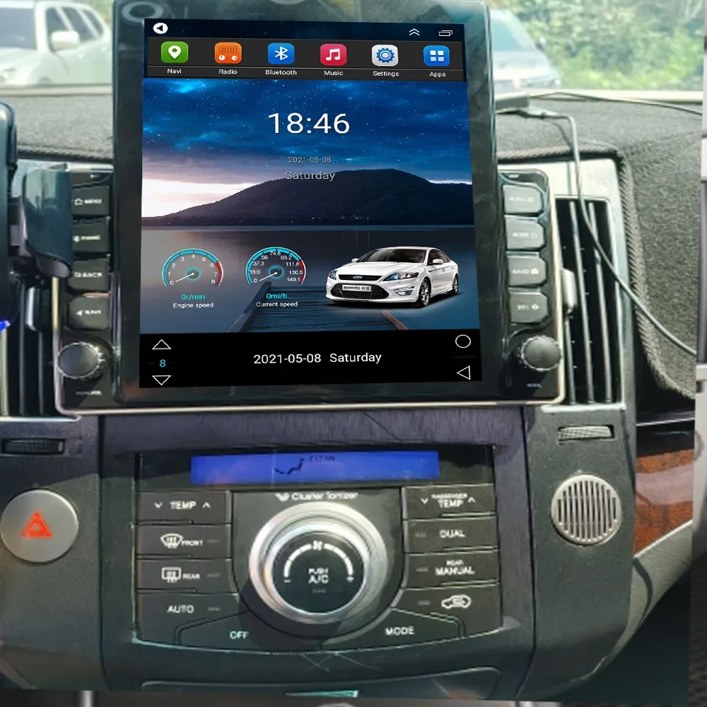

8G + 128G Android 14 для Hyundai Veracruz ix55 2006-2015 Автомобильный радиоприемник Аудио Мультимедиа Стерео ПК Планшет GPS Монитор DVD Carplay Auto