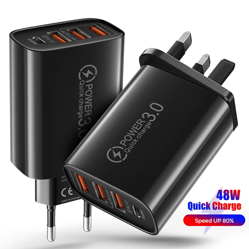 20 واط متعدد المنافذ USB PD مهايئ شاحن سريع الجدار التوصيل ل Xiaomi آيفون 17 16 15 سامسونج شاومي الهاتف المحمول شحن سريع رئيس #1