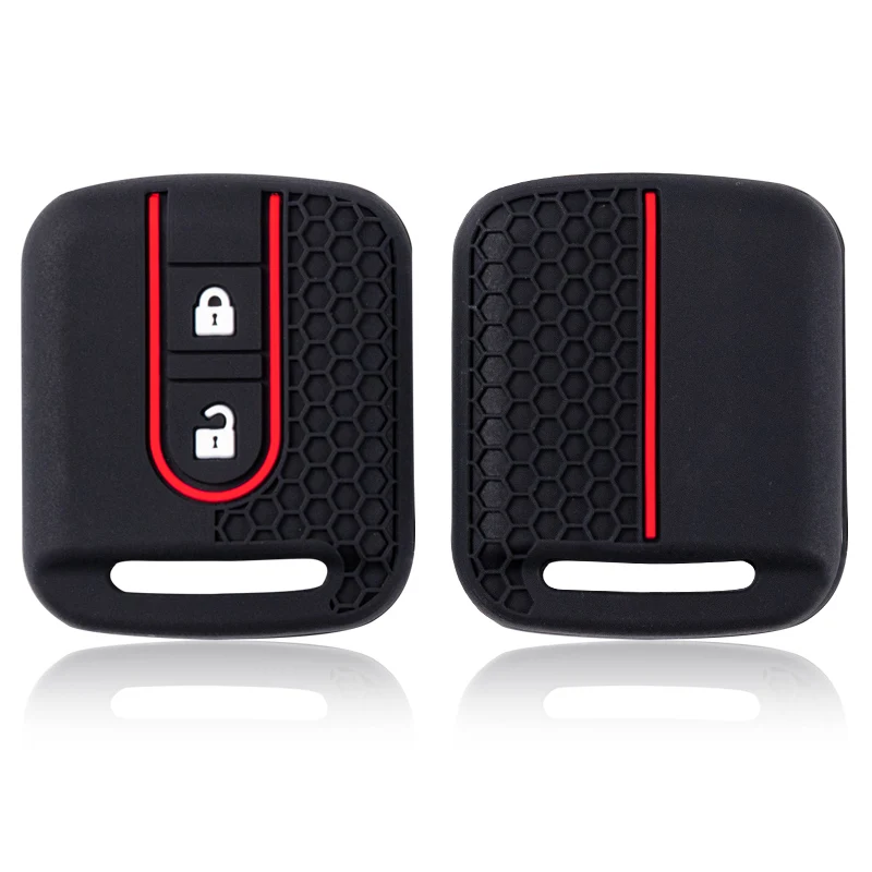 Silicone Car Key Case Cover For Nissan Primera X Trail T-31 Pathfinder Navara Qashqai J10 J11 Note Tiida Keychain Accessories view 5
