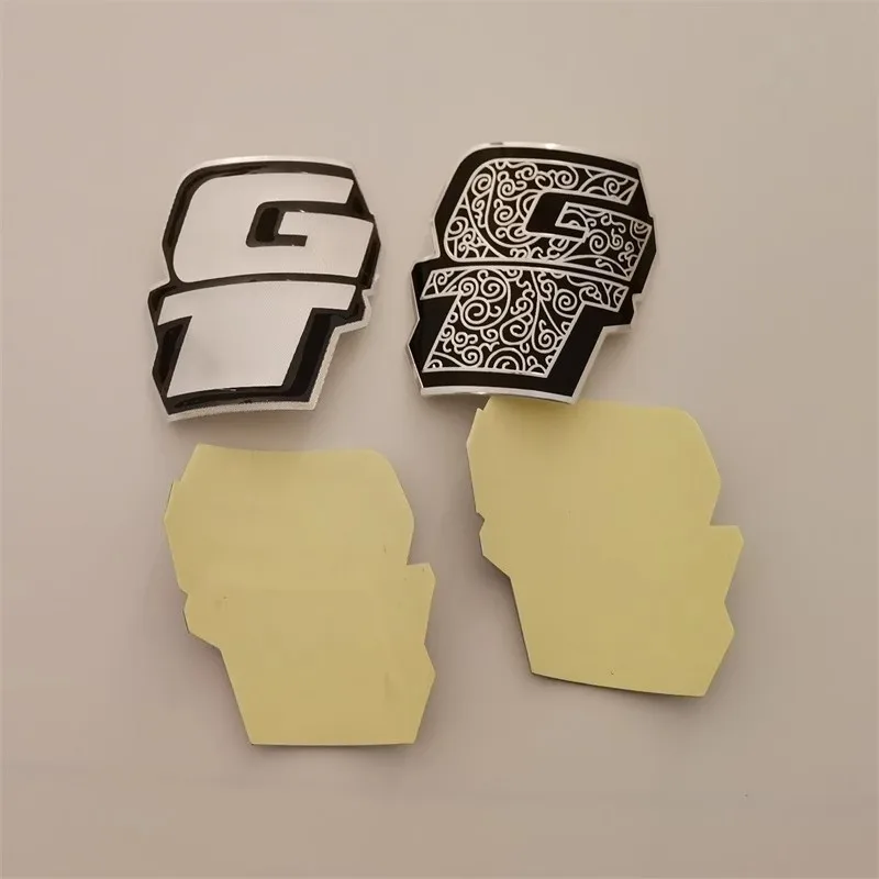 GT Bike Badge DIY Decorative Labeling, Aluminum Alloy, BMX Riding Accessories