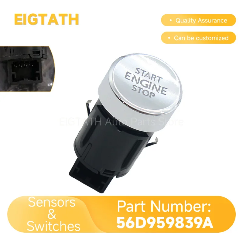 Engine Start Stop Push Button Keyless Ignition Switch For Volkswagen Passat Magotan B7 B8 Auto Spare Parts 56D959839A 56D959839