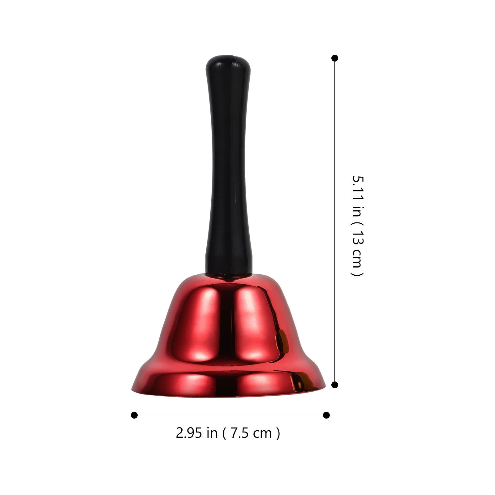 

2Pcs Hand Bell Elegant Vintage Style Service Bell for Dining Room Bar Counter Wedding Favors Guest Gifts Decoration