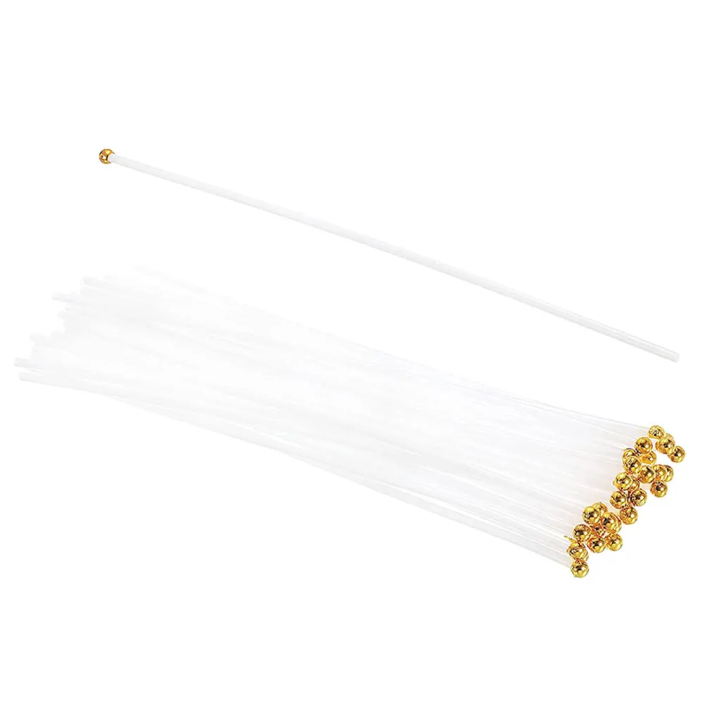 100Pcs Plastic Flagpole Hand Held Flag Pole for Flag Waving Easy Carry Compact Storage Conference Competition Festival Party Use