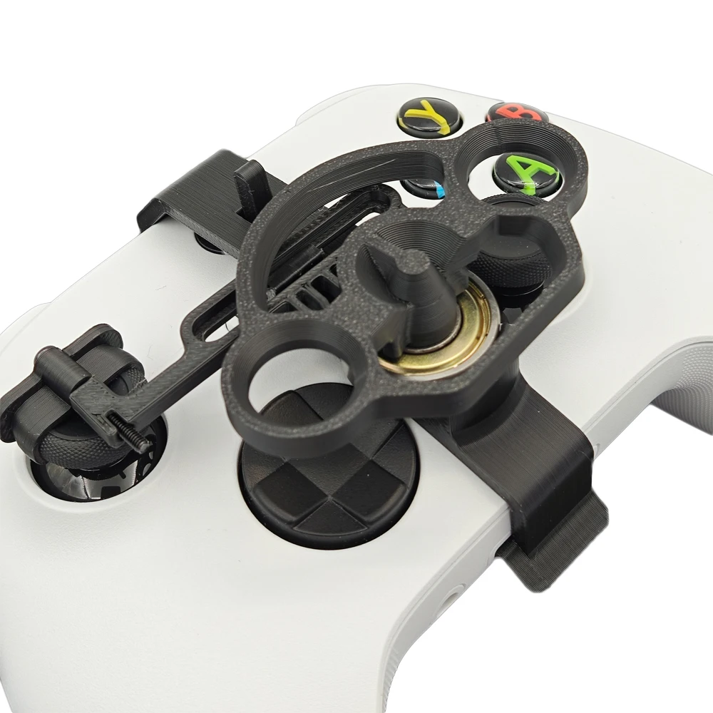 

Racing Games Mini Racing Steering Wheel Black for Xbox Series X/S Controller 3D Printing Mini Steering Wheel Replacement