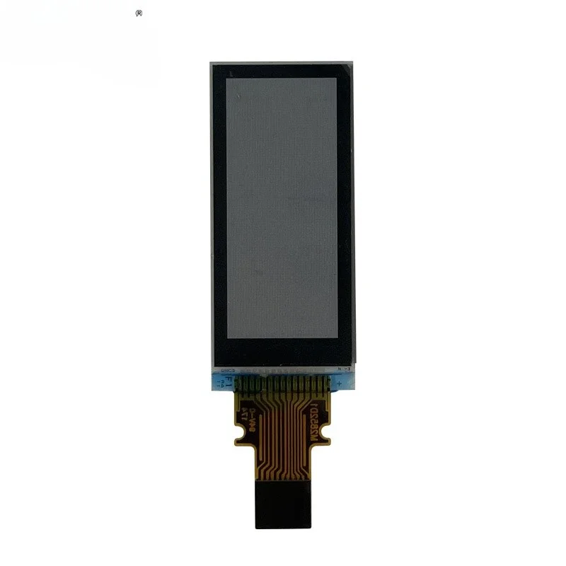 

1.08 inch semi-transparent and semi-reflective low power consumption, monochrome normally on display wearable LCD screen