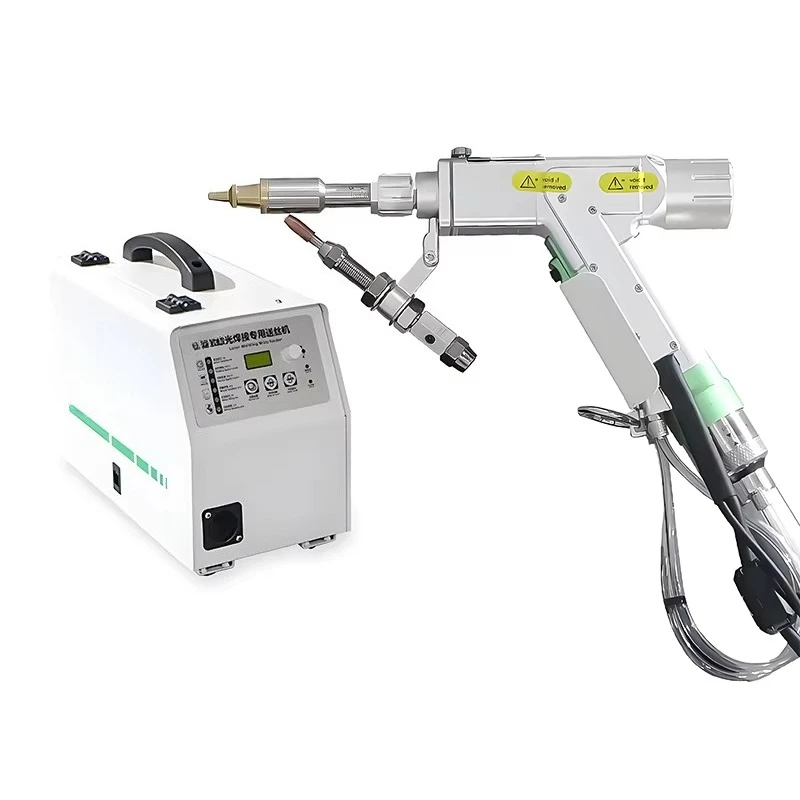 Machine with Cleaning Head Wire Feeder 1064nm Wavelength for Welding BW101-GS Welding System New Condition Fiber Metal