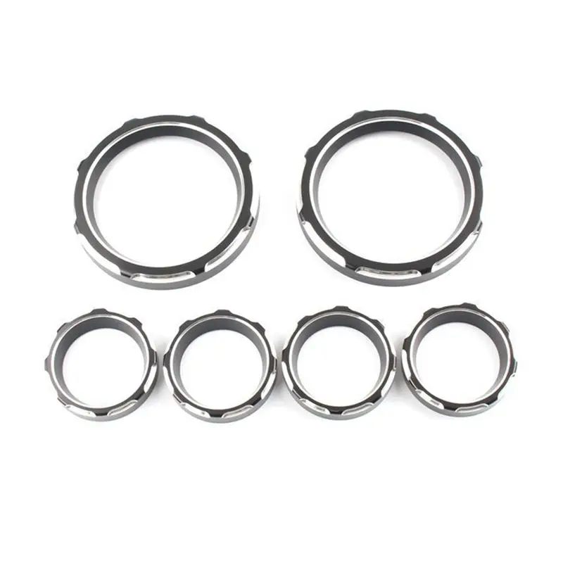 Superior-4 Inch Speedometer Gauge 2 Inch Burst Bezel Kit Instrument Cover Board For Touring Electra Glide Street Glide