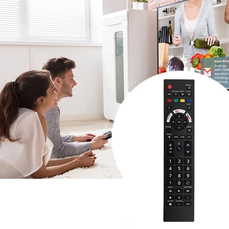 Replace N2QBYA000037 R3PA23 TV Remote Control For Panasonic Android TV TX-40JX800E TX-50JX810E TX-58JX820E